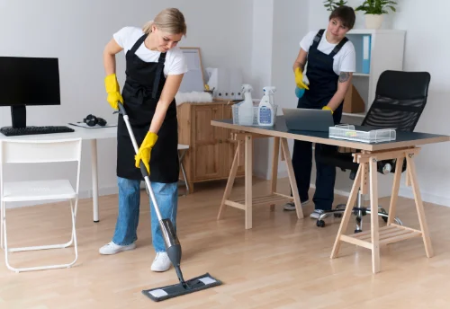 Nettoyage de bureau professionnel à Montreuil-Poulay